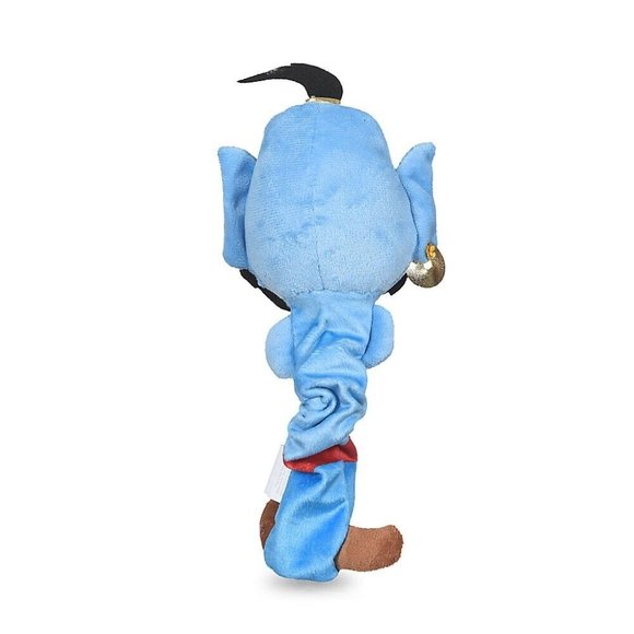 Disney 100 Aladdin Genie Plush Bungee Dog Toy with Squeaker, New Blue Pet Toy - Picture 4 of 7